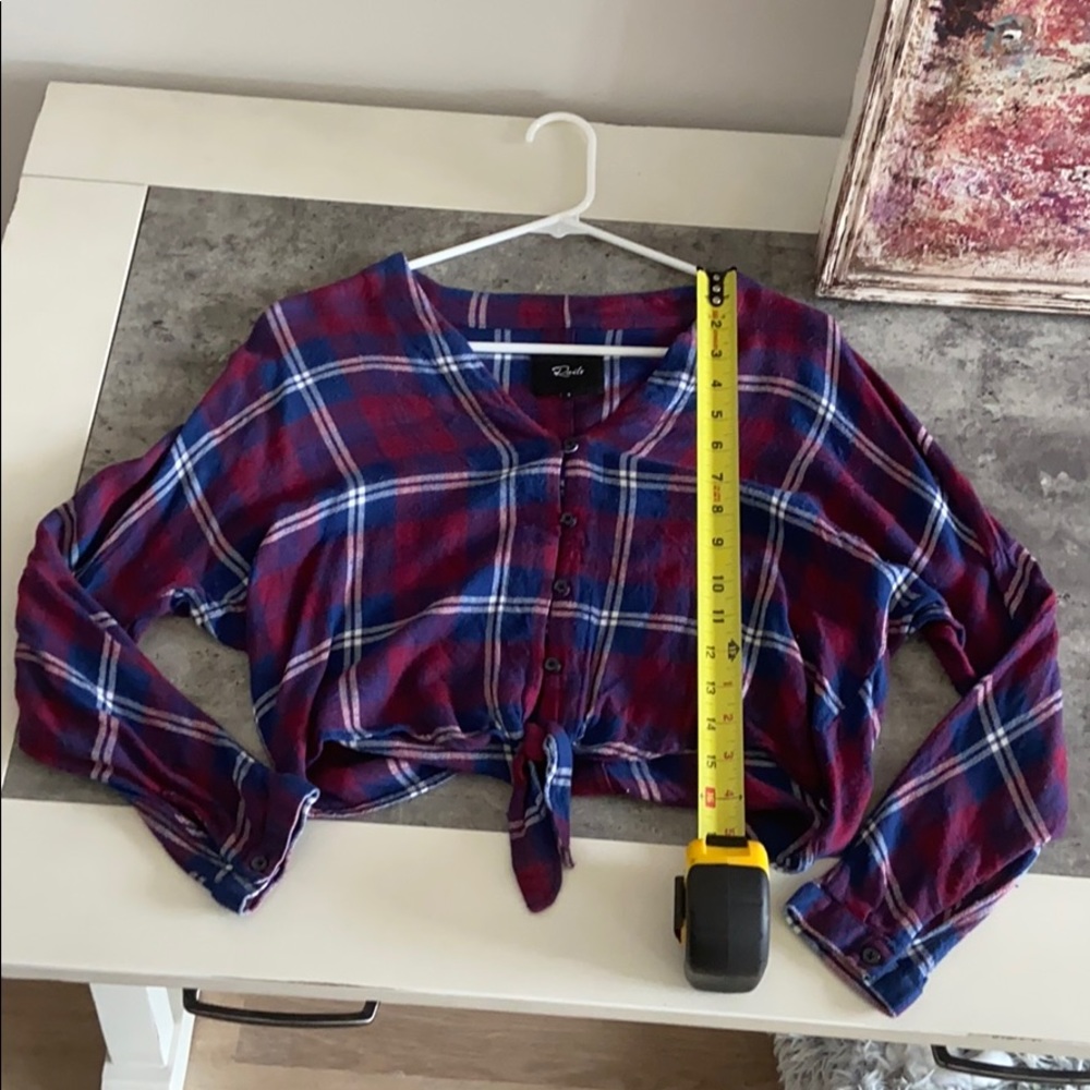 Madewell Rails Tie Plaid Shirt